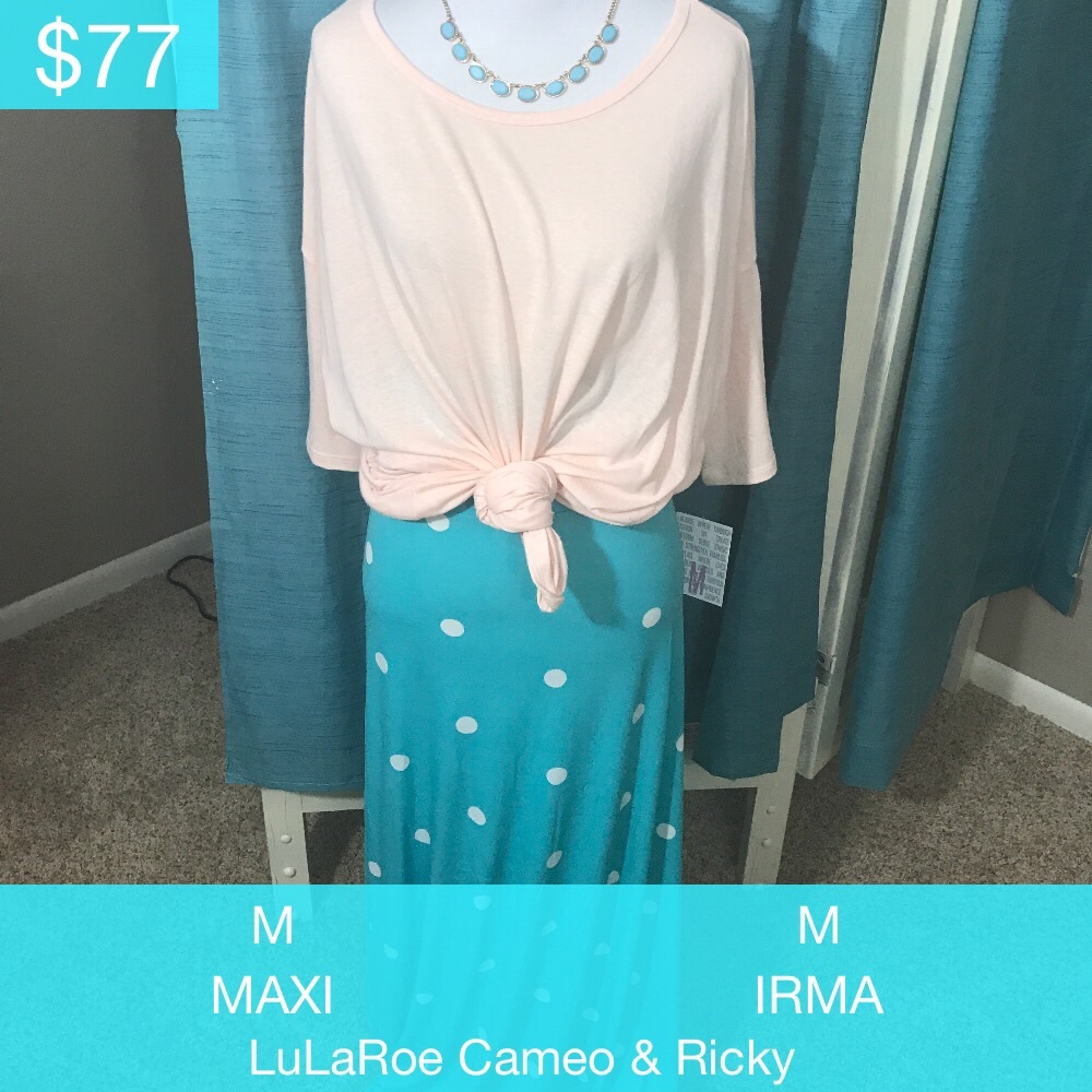 M Irma Tunic and maxi from LuLaRoe